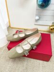 Rogor Vivi  24ss Ballet Shoes Khaki