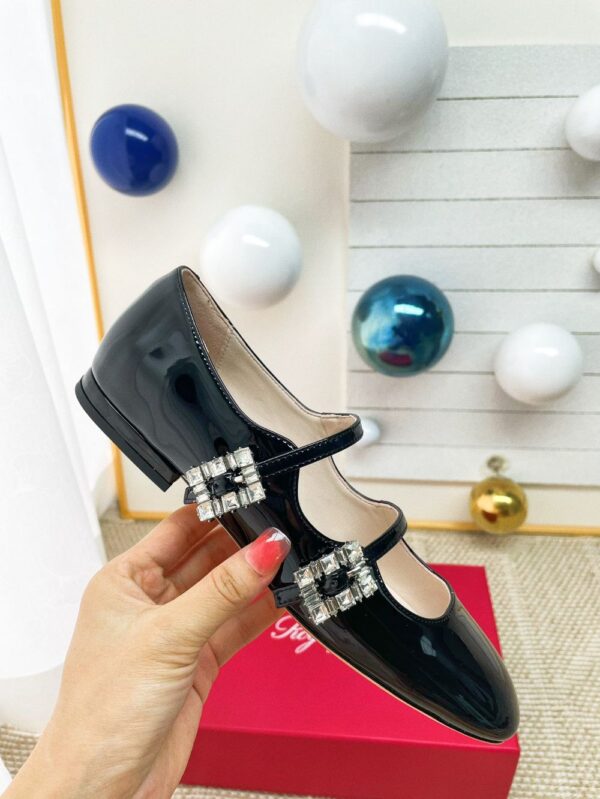 Rogor Vivi  24ss Ballet Shoes Black