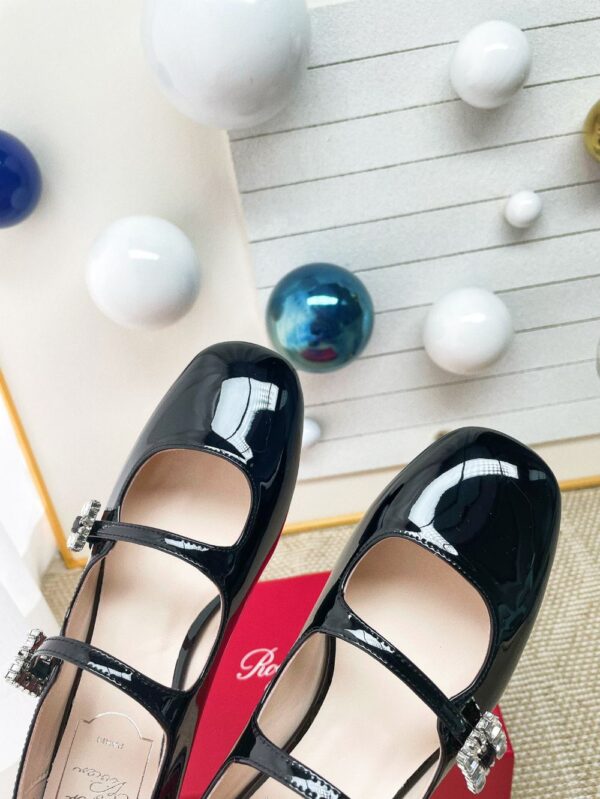 Rogor Vivi  24ss Ballet Shoes Black