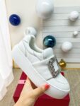 Rogor Vivi  Square Buckle White