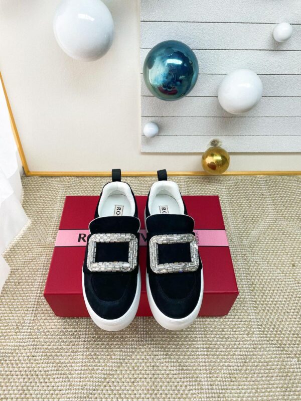 Rogor Vivi  Square Buckle Black