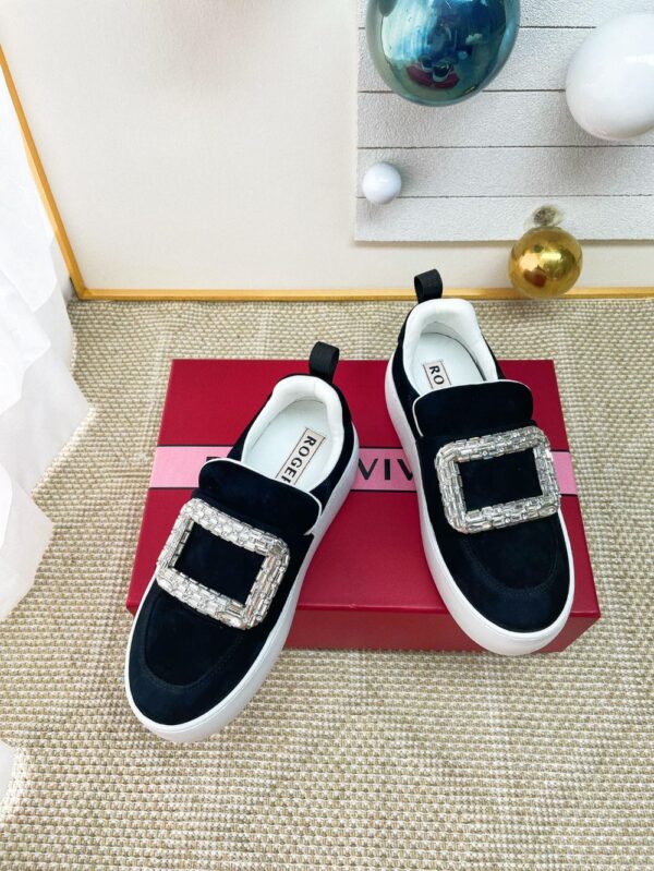 Rogor Vivi  Square Buckle Black