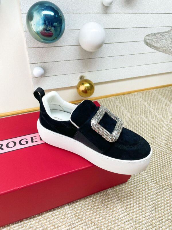 Rogor Vivi  Square Buckle Black
