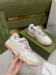 Gucci Screener GG 24ss White Pink Grey