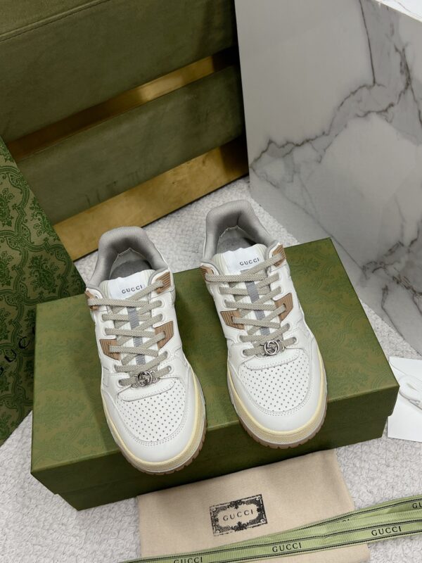 Gucci Screener GG 24ss White Brown