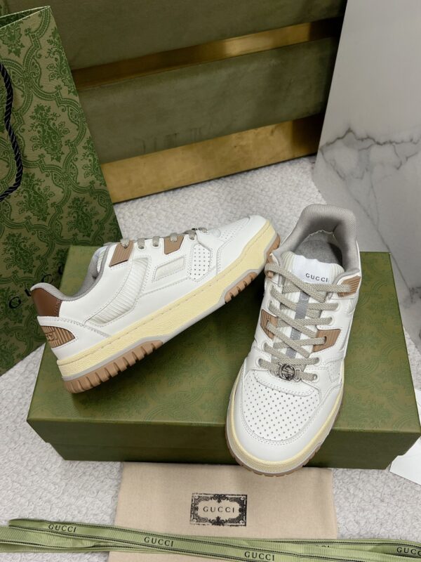 Gucci Screener GG 24ss White Brown