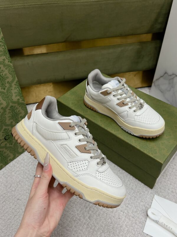 Gucci Screener GG 24ss White Brown
