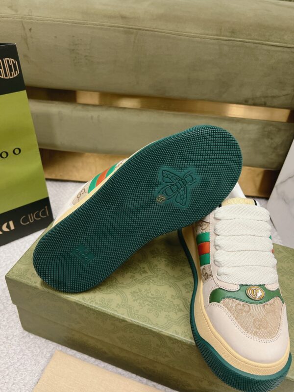Gucci Screener GG Brown Green White
