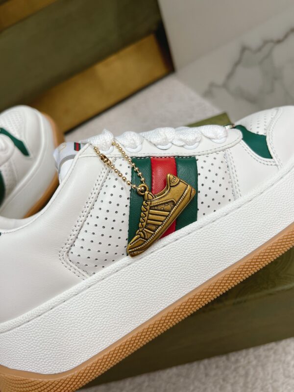 Gucci Screener GG White Green