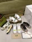 Gucci Screener GG White Pink Yellow