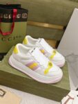 Gucci Screener GG White Pink Yellow