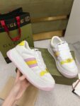 Gucci Screener GG White Pink Yellow
