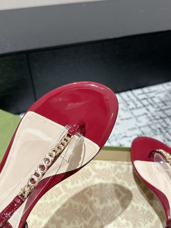 Gucci Sandals 24ss Wine Red