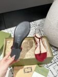 Gucci Sandals 24ss Wine Red