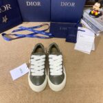 Dior B33  Olive Green White