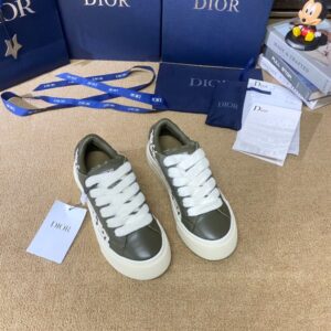 Dior B33  Olive Green White
