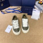 Dior B33  Olive Green White