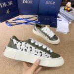 Dior B33  Olive Green White