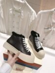 Marni Wool Canvas Shoes Black