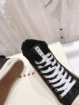 Marni Wool Canvas Shoes Black