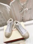 Marni  Wool Canvas Shoes White