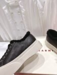 Marni  Wool Flat Shoes 24ss Black