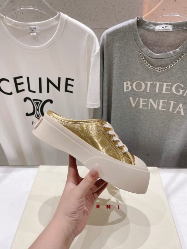 Marni  Lace-up Sandals 24ss Gold