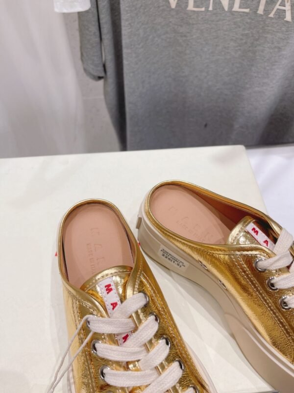 Marni  Lace-up Sandals 24ss Gold