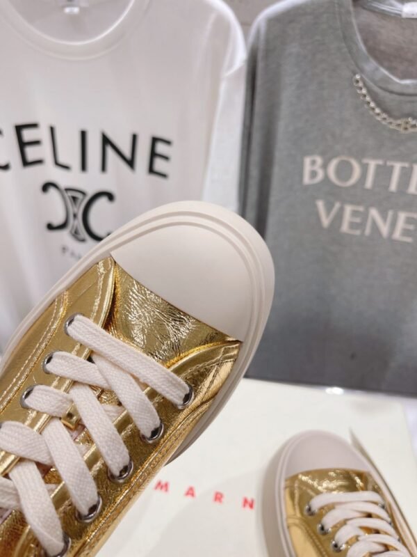 Marni  Lace-up Sandals 24ss Gold