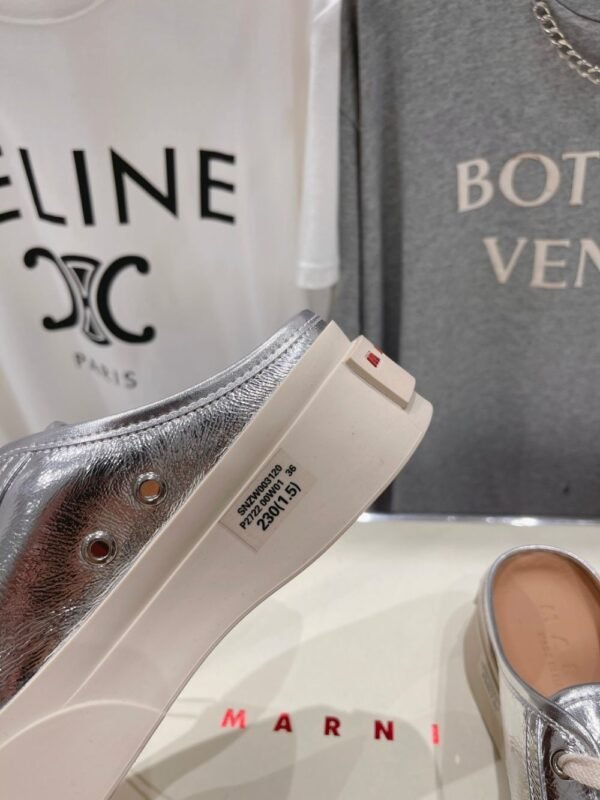 Marni  Lace-up Sandals 24ss Silver