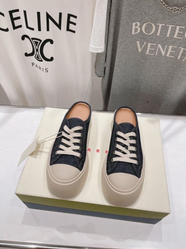 Marni  Lace-up Sandals 24ss Deep Blue