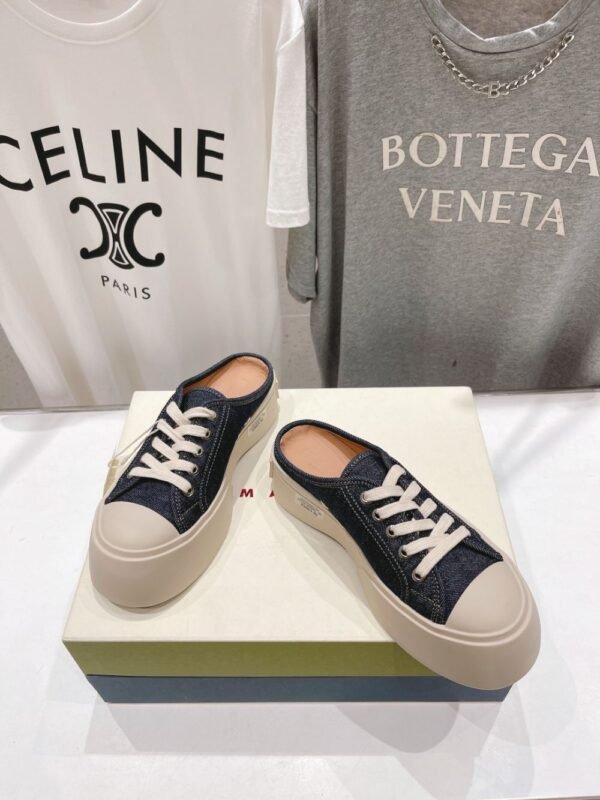 Marni  Lace-up Sandals 24ss Deep Blue