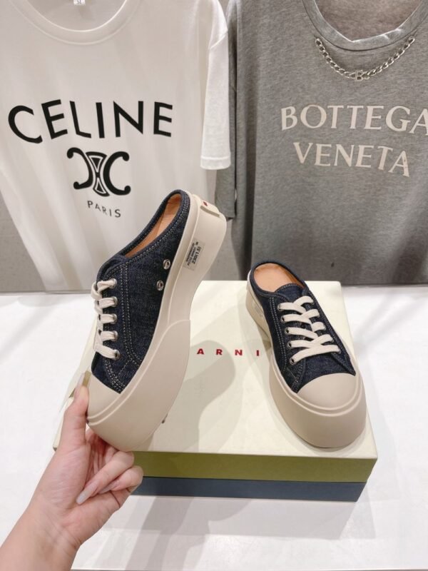 Marni  Lace-up Sandals 24ss Deep Blue