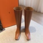Hermes Kelly 24ss Long Boots Camel