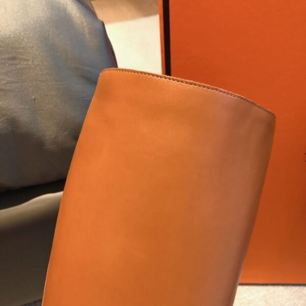 Hermes Kelly 24ss Long Boots Camel