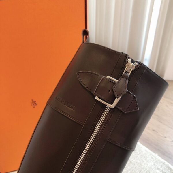Hermes Kelly 24ss Leather Brown