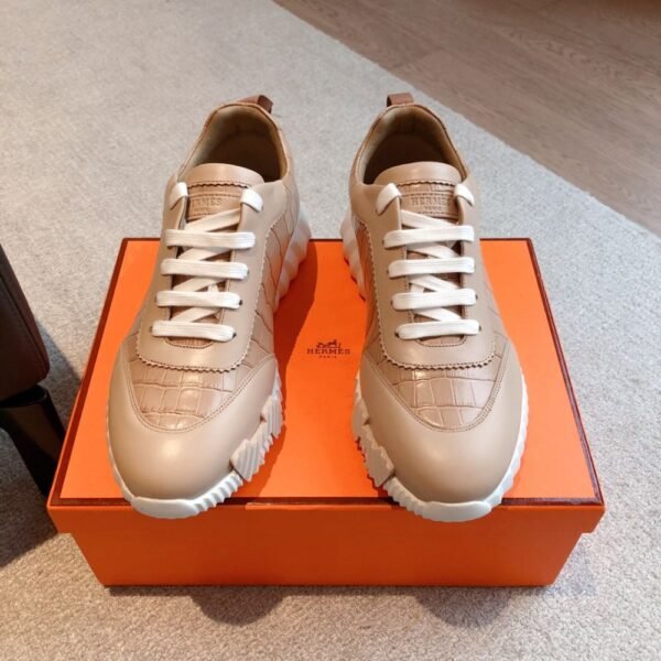 Hermes Giga Sneakers Khaki