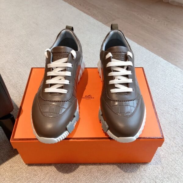 Hermes Giga Sneakers Brown