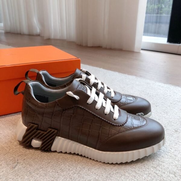 Hermes Giga Sneakers Brown