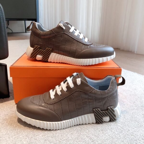 Hermes Giga Sneakers Brown