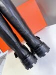 Hermes Long Boots Black