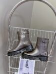 Hermes Ankle Boots Brown