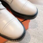 Hermes Eclair Boots White