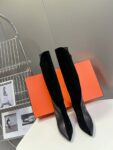 Hermes Long Boots  Black