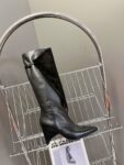 Hermes Long Boots  Black