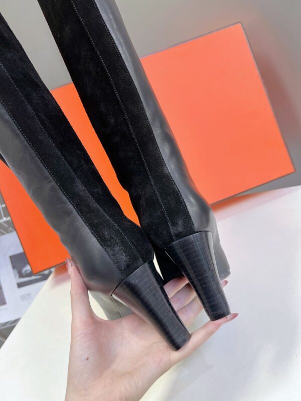 Hermes Long Boots  Black