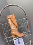 Hermes Long Boots  Brown