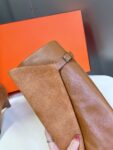 Hermes Long Boots  Brown