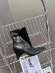 Hermes Ankle Boots  Black