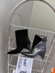Hermes Ankle Boots  Black